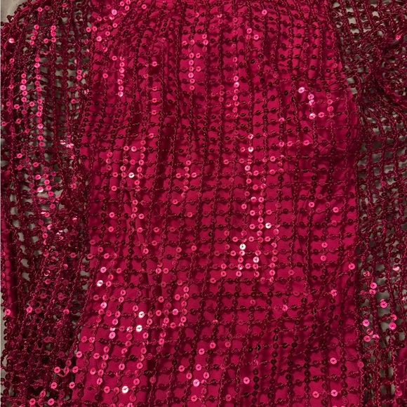 Anthropologie Pilcro long sleeve sequin top - Picture 3 of 4